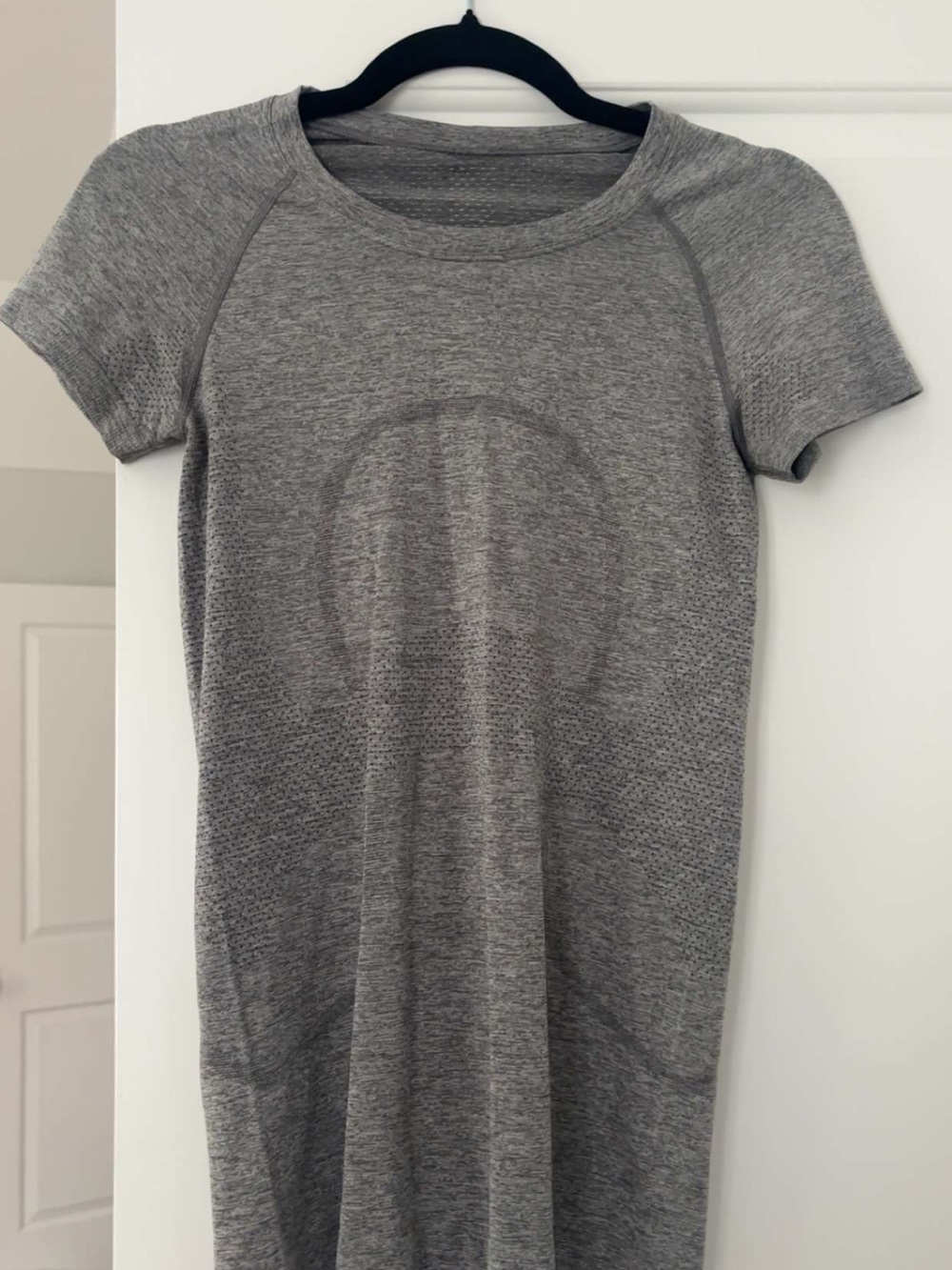 lululemon athletica Heather Gray Swiftly Tech Short Sleeve Shirt